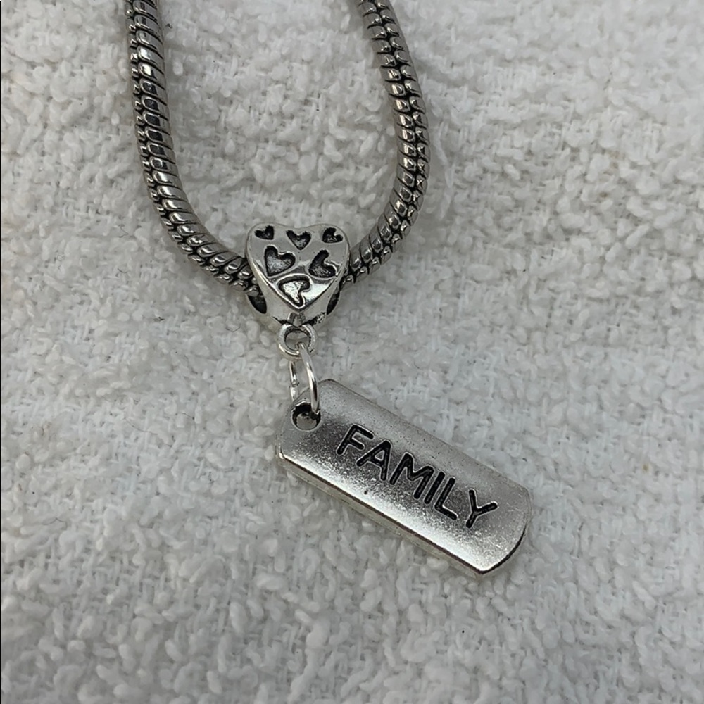 FAMILY European charm pendant